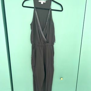 Diane von Furstenberg black jumpsuit